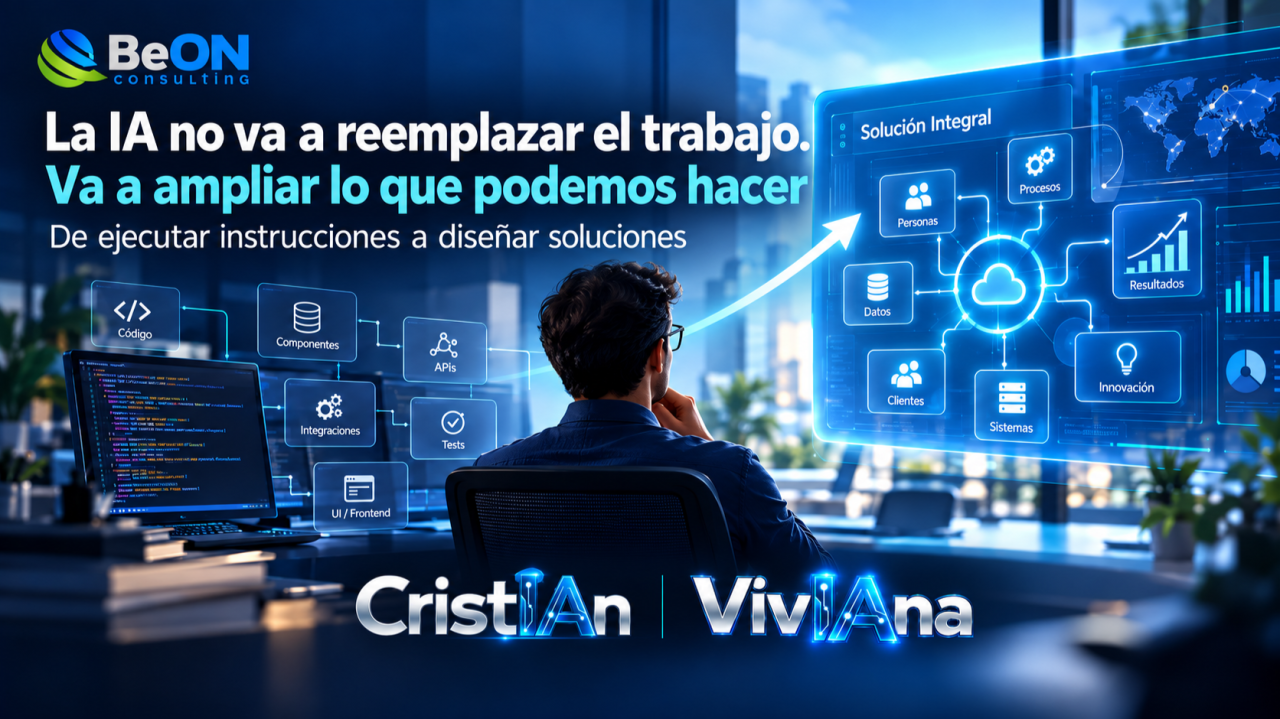 La IA no va a reemplazar el trabajo. Va a ampliar lo que podemos hacer